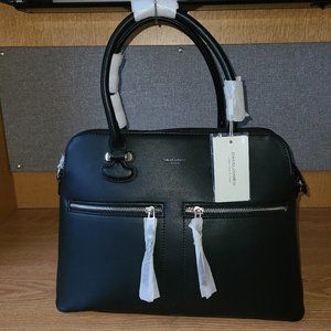 David Jones Paris Black Satchel: Modern & Stylish Spring Must-Have!